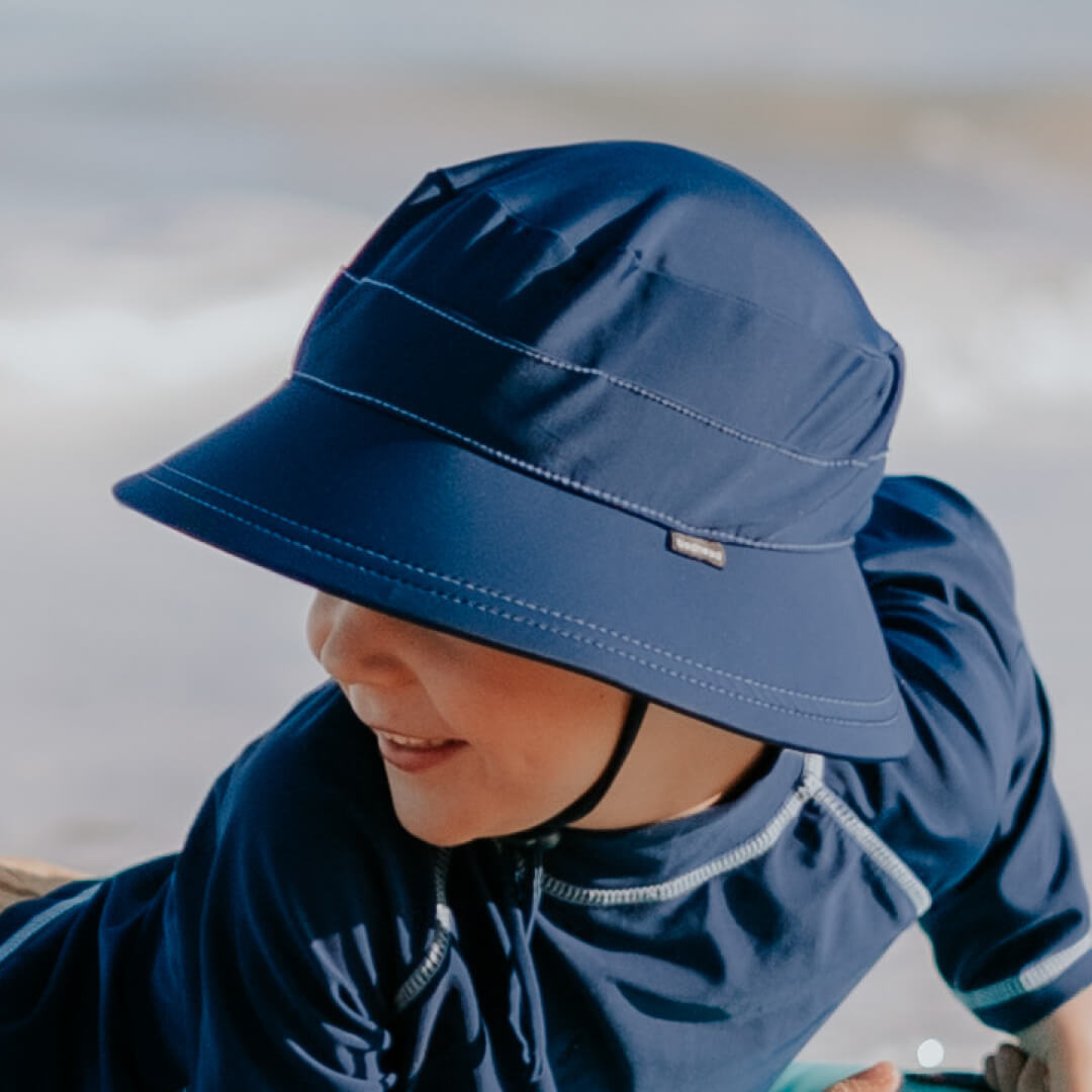 Bedhead - Kids Swim Bucket Hat - Marine