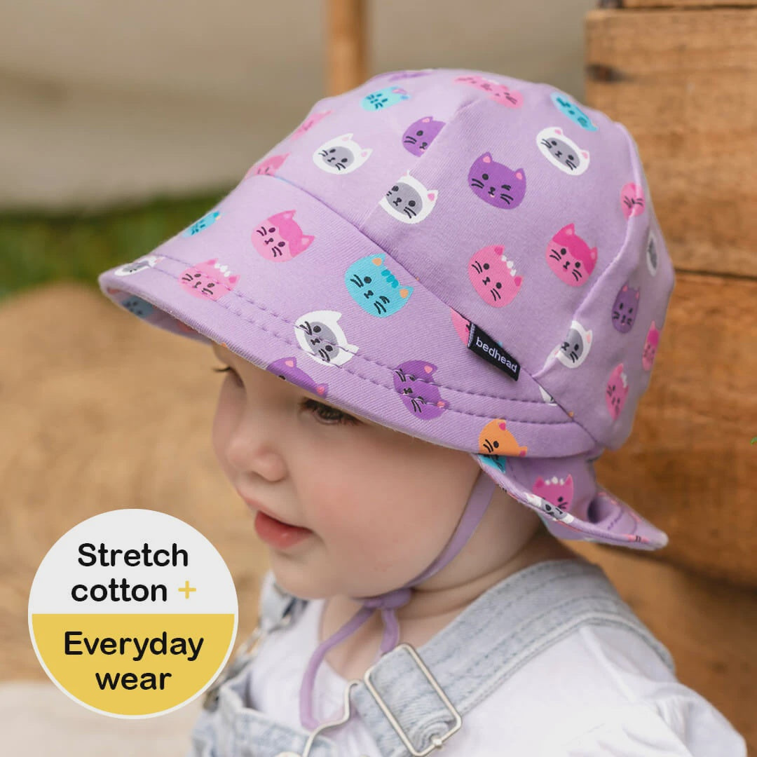 Legionnaire Flap Sun Hat - Kitty