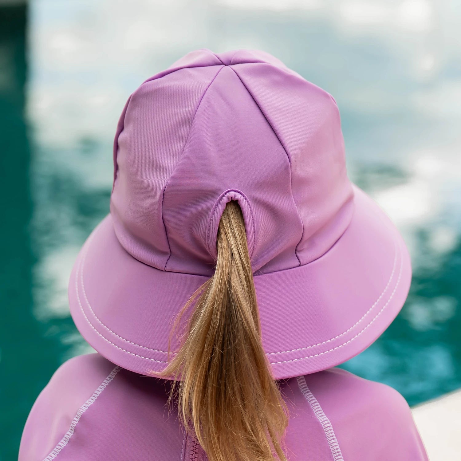 Bedhead | Ponytail Swim Bucket Beach Hat - Bubblgum