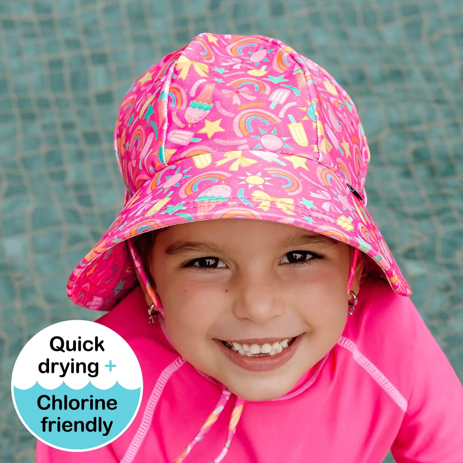 Bedhead | Ponytail Swim Bucket Beach Hat - Summertime