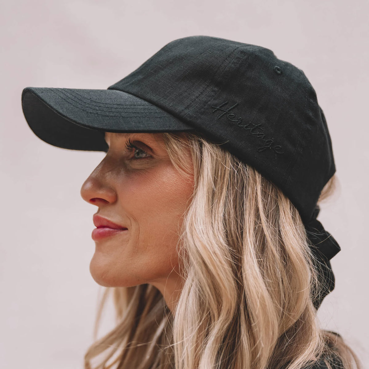 Adult Bow Tie Cap - Ebony | Bedhead