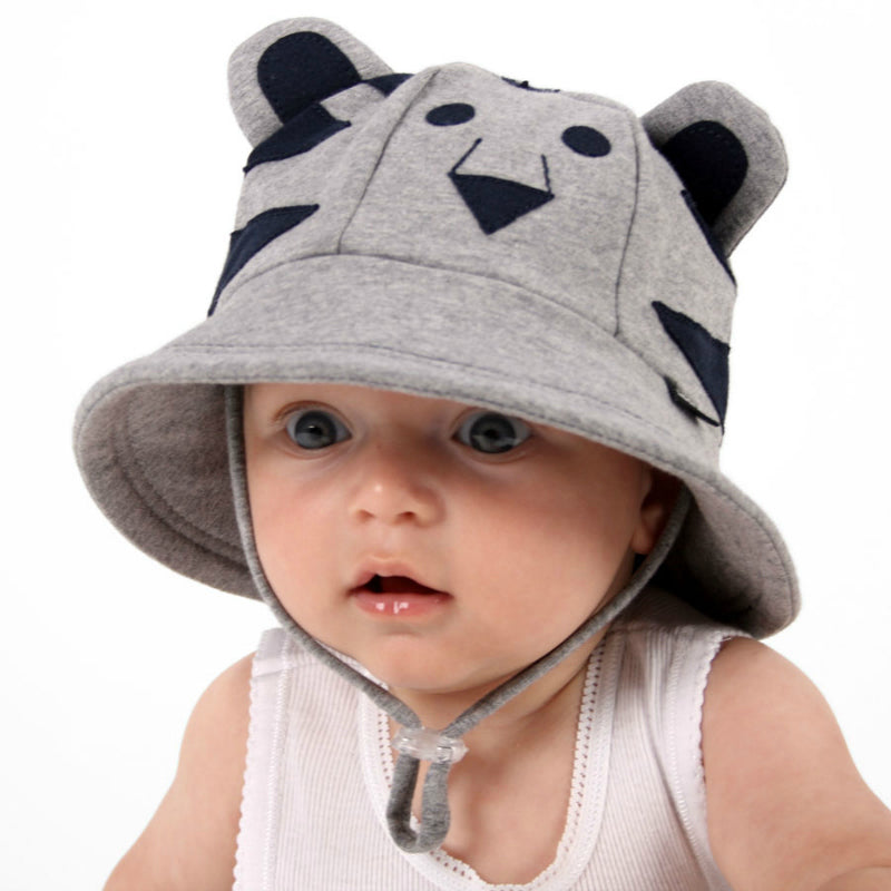 BEDHEAD HATS Toddler Bucket Hat - Tiger Grey Marle BEDHEAD HATS Toddler Bucket Hat - Tiger Grey Marle