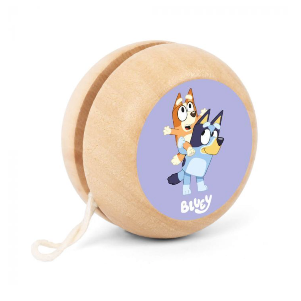 Wooden Yoyo - Choice of 2 x Side Colours