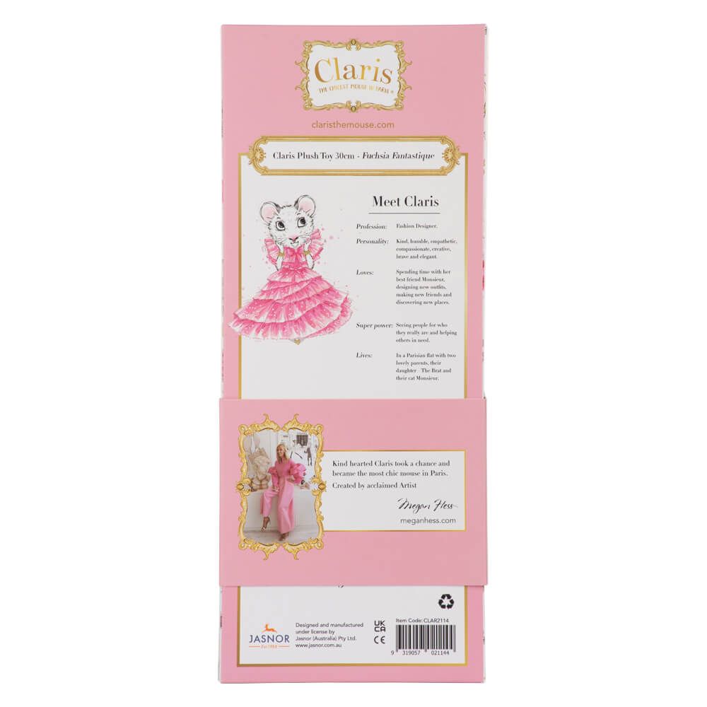 Claris Plush 30cm - Fuchsia Fantastique