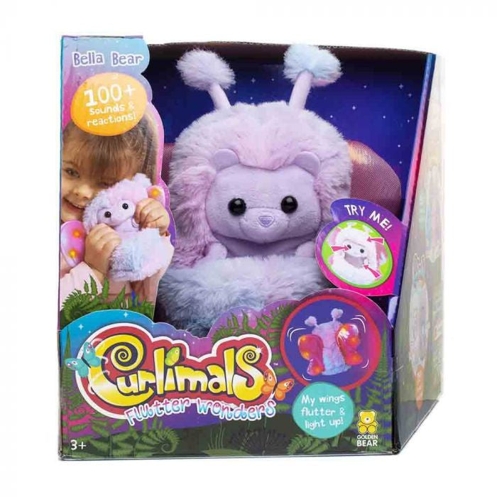 CURLIMALS FLUTTER WONDERS BELLA BEAR