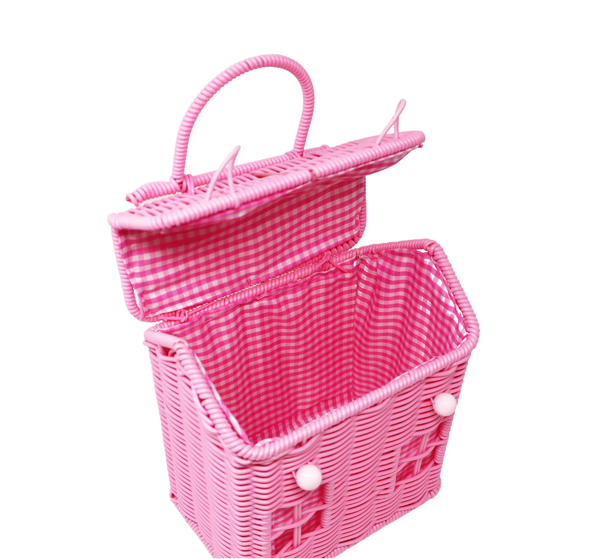Claris The Chicest Mouse In Paris 11 Pieces Tea Set with Woven Basket