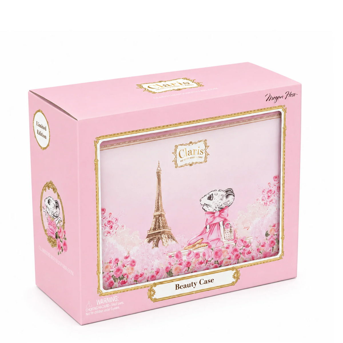 Claris the Chicest Mouse in Paris Beauty Case