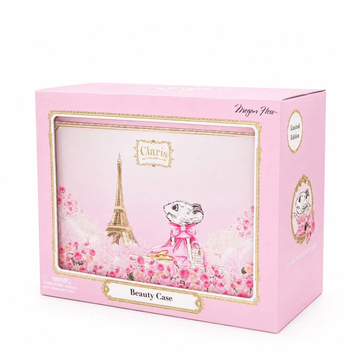 Claris the Chicest Mouse in Paris Beauty Case