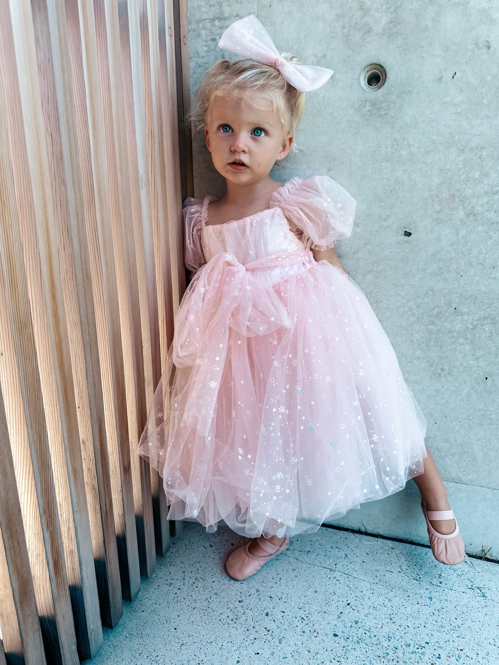 Sparkle Bright Dress - Pink