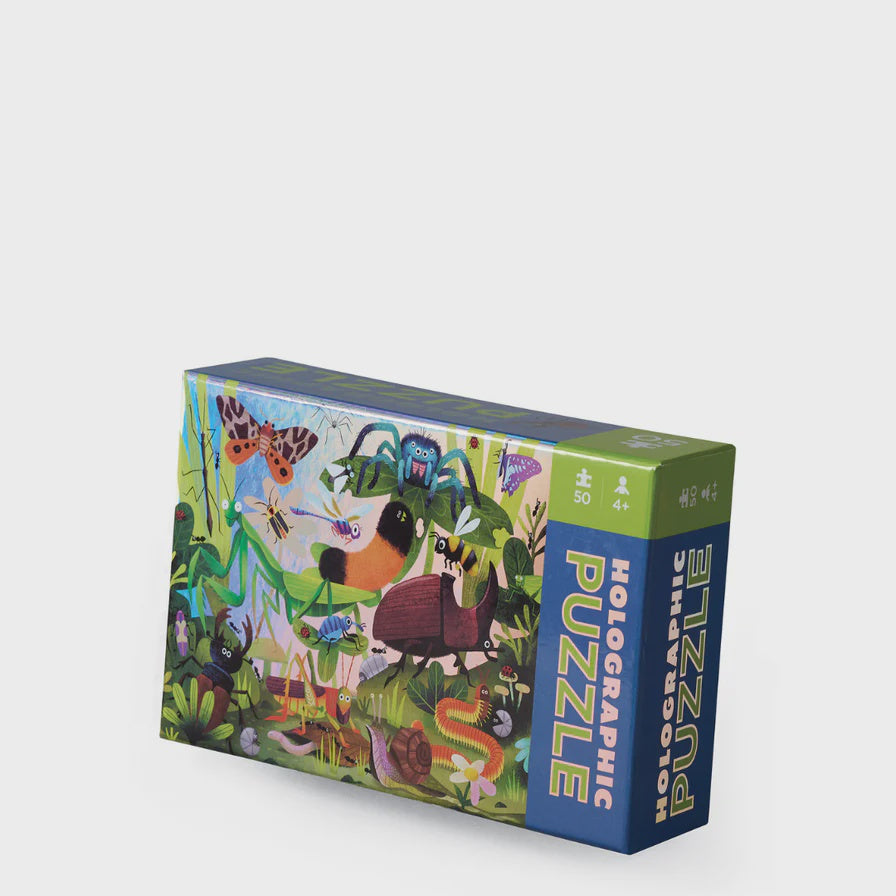 Holographic Puzzle 50 pc - Backyard Bugs
