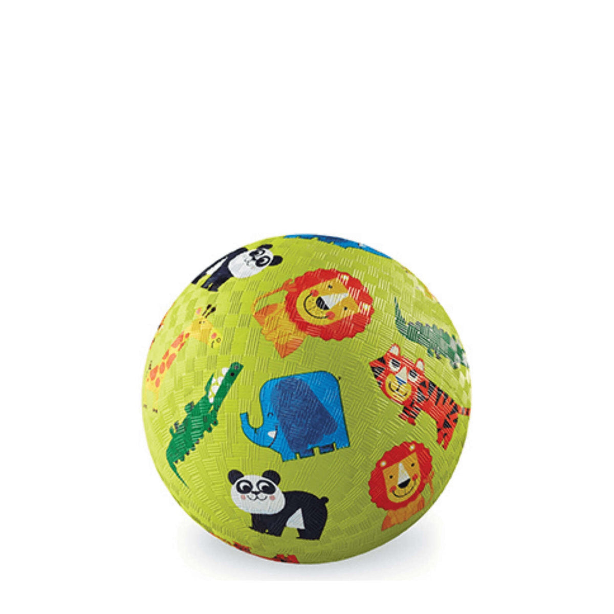 Crocodile Creek | 5 Inch Playground Ball - Jungle (Light Green)