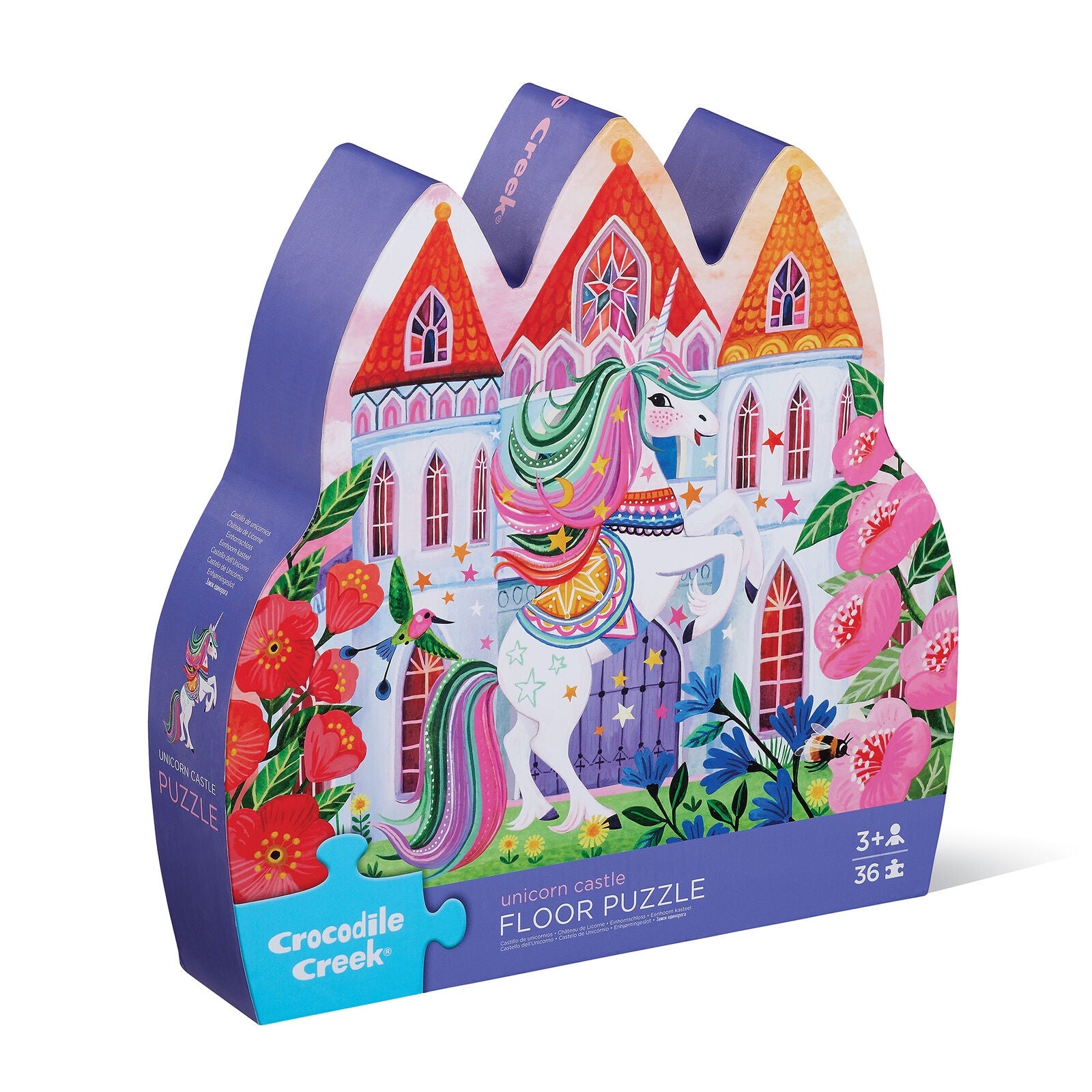 Classic Floor Puzzle 36 pc - Unicorn Castle