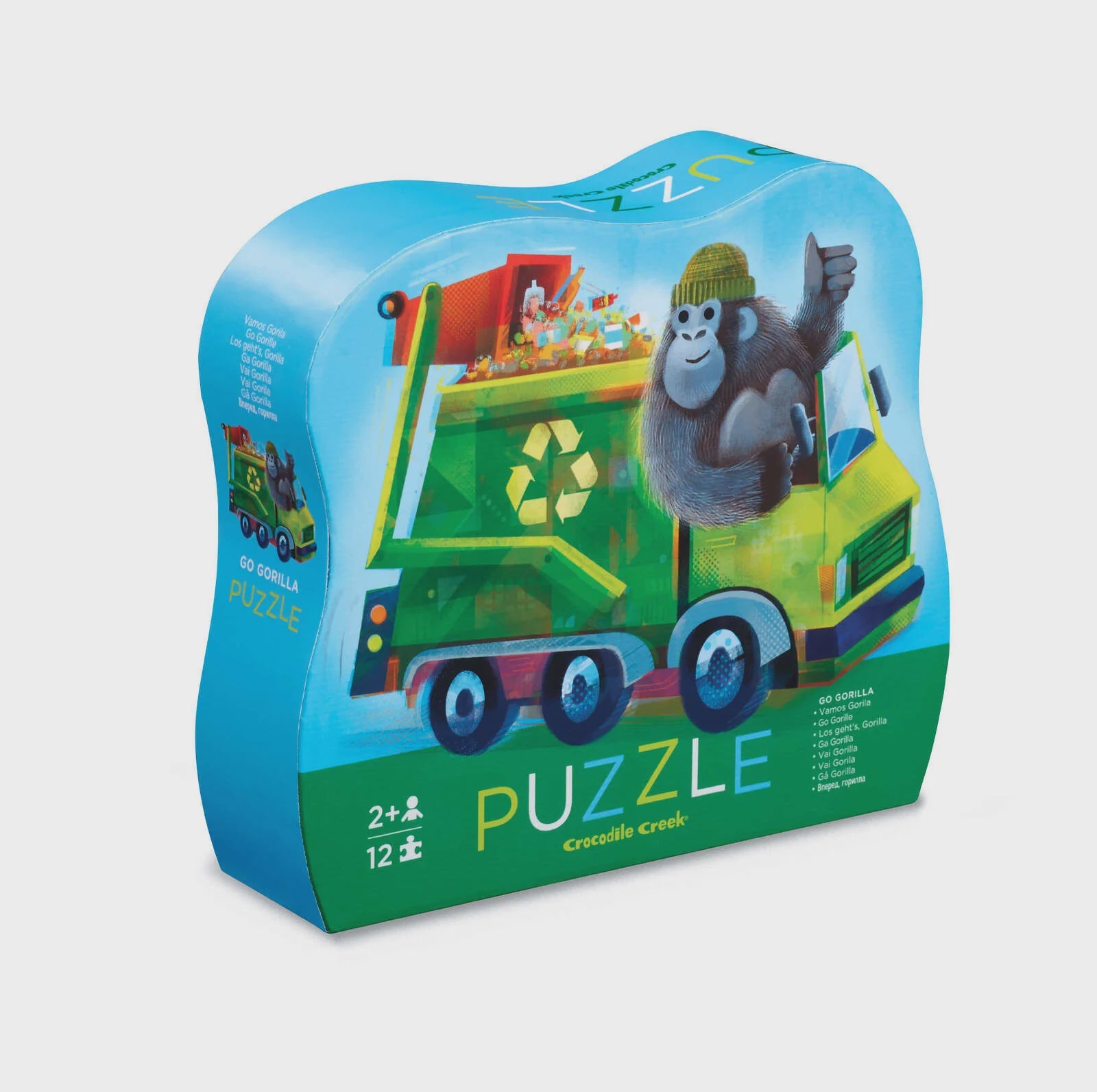 Mini Puzzle - 12 pc - Go Gorilla
