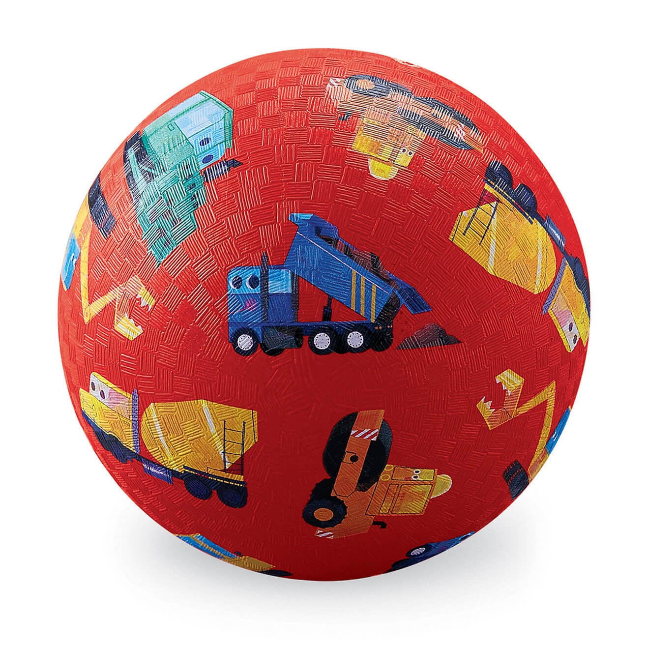 Crocodile Creek | 5 Inch Playground Ball - Little Builder (Red)