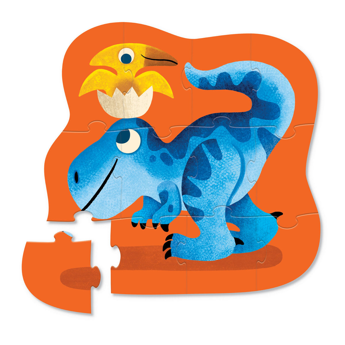 Mini Puzzle 12 pce - Dino Friends