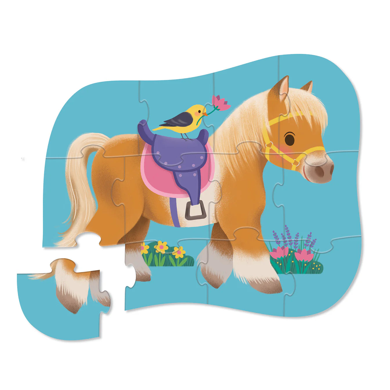 Mini Puzzle 12 pc - Pony
