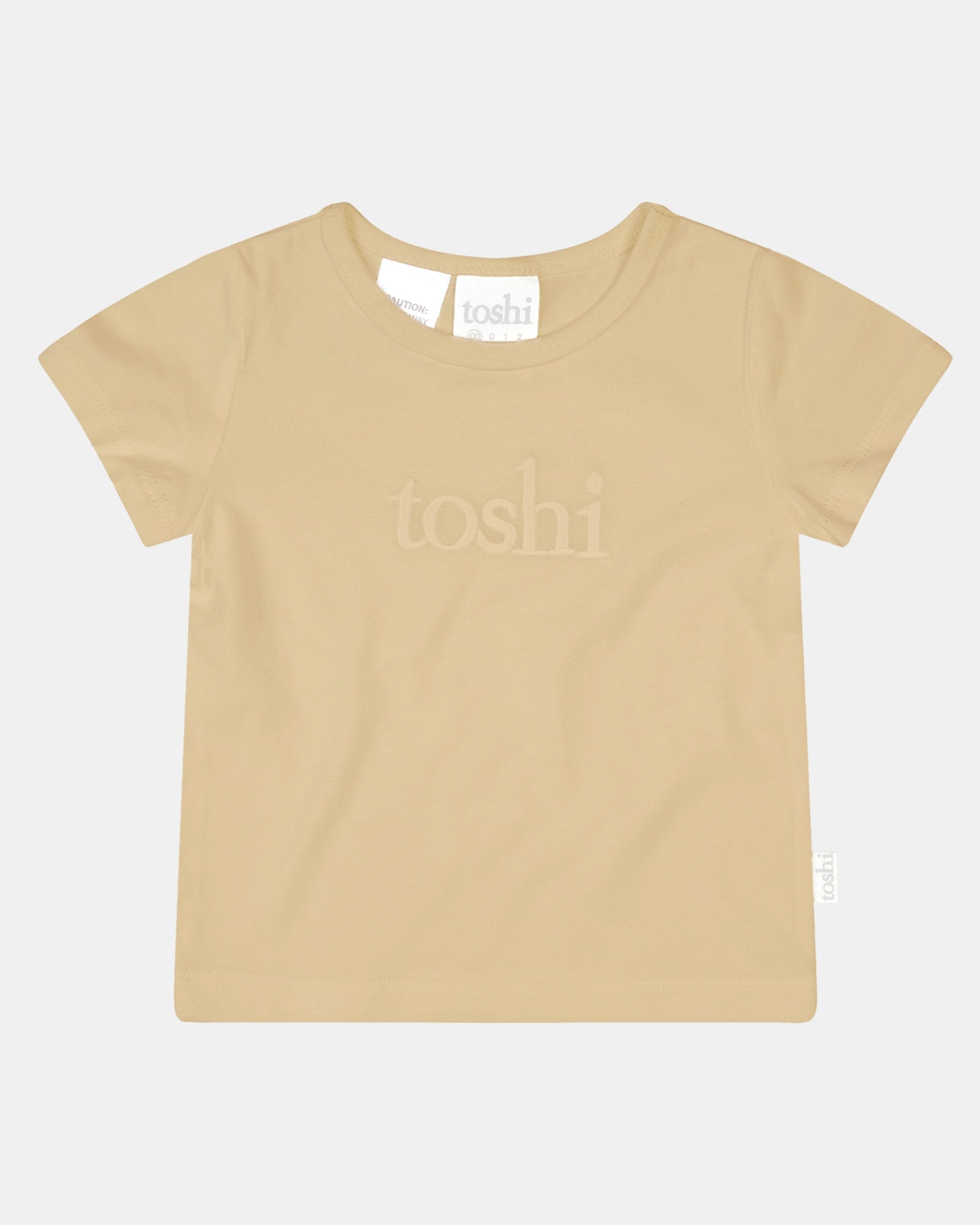 toshi | Dreamtime Organic Tee S/S Logo / Driftwood