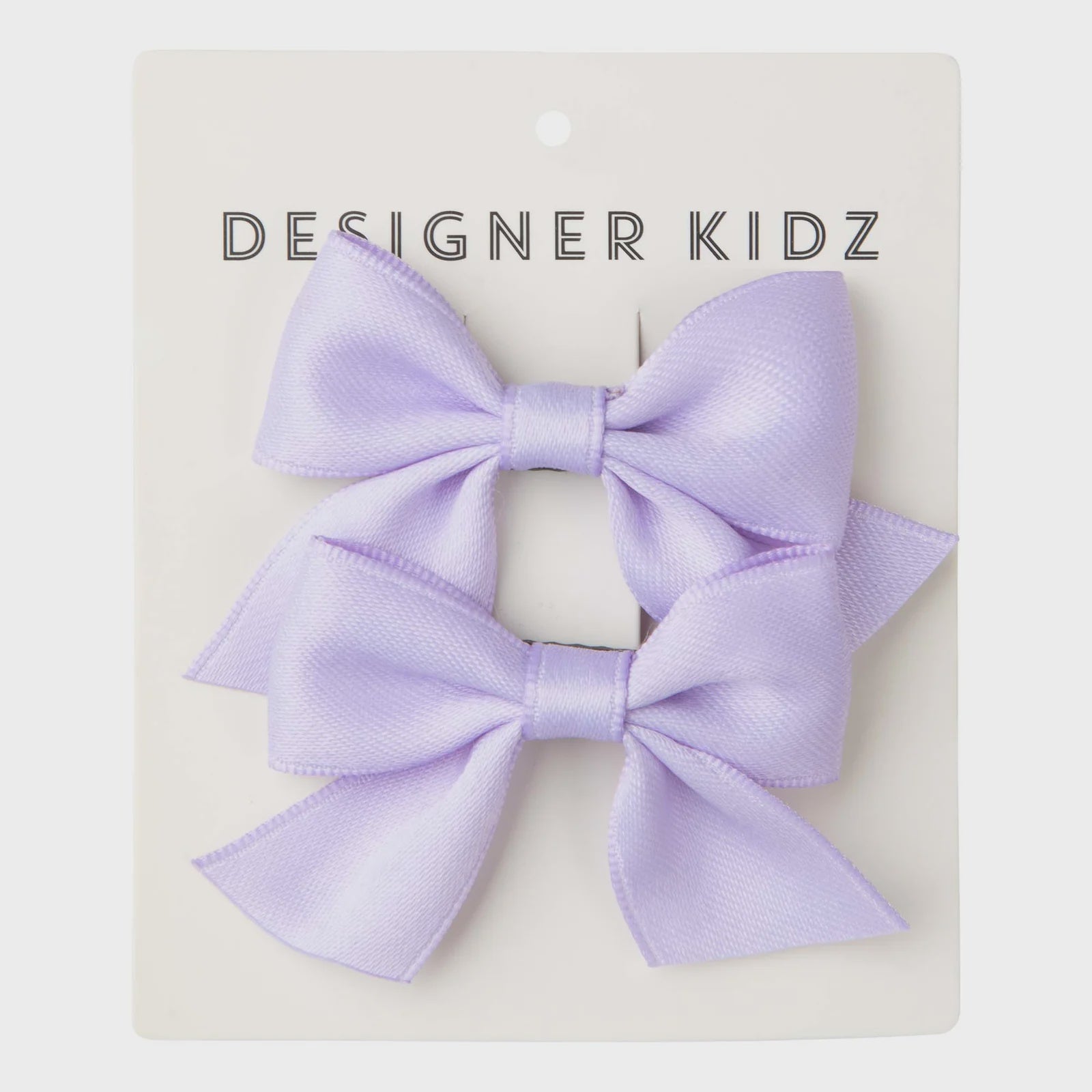 Bow Hair Clip Pack - Lavender - O/S