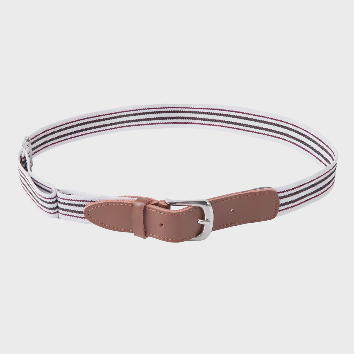Designer Kidz | Bradley Boys Belt - White Stripe