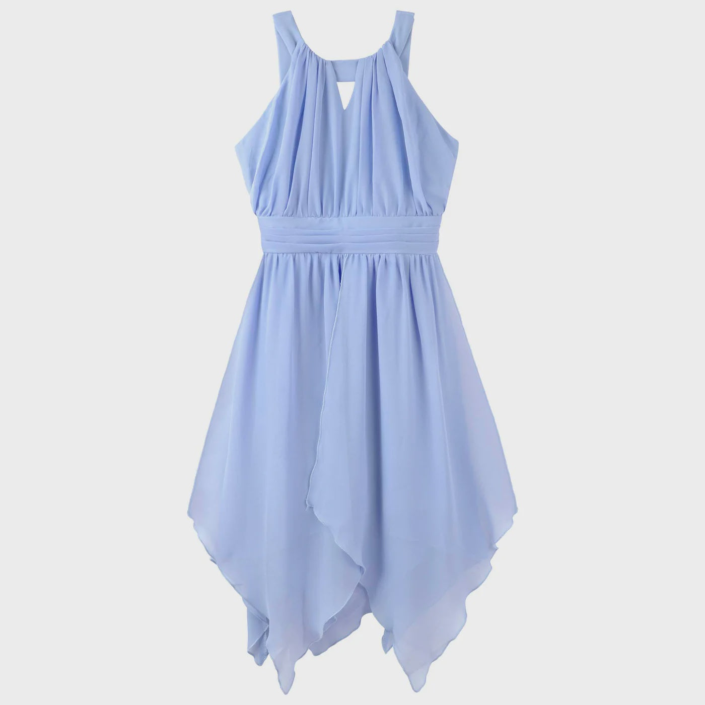 Designer Kidz | Angelene Panelled Dress -Blue