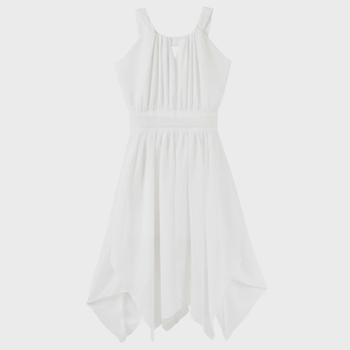 Designer Kidz | Angelene Panelled Dress - Ivory