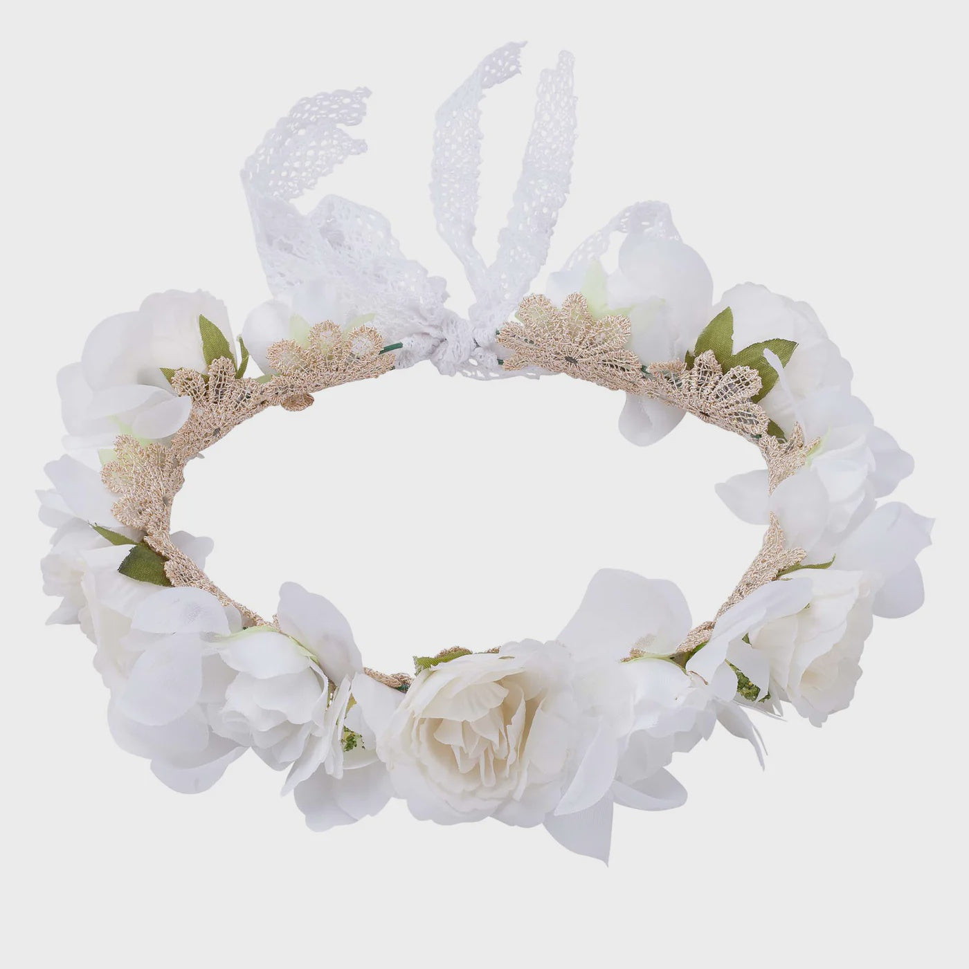 Designer Kidz | Juliette Flower Crown - Ivory