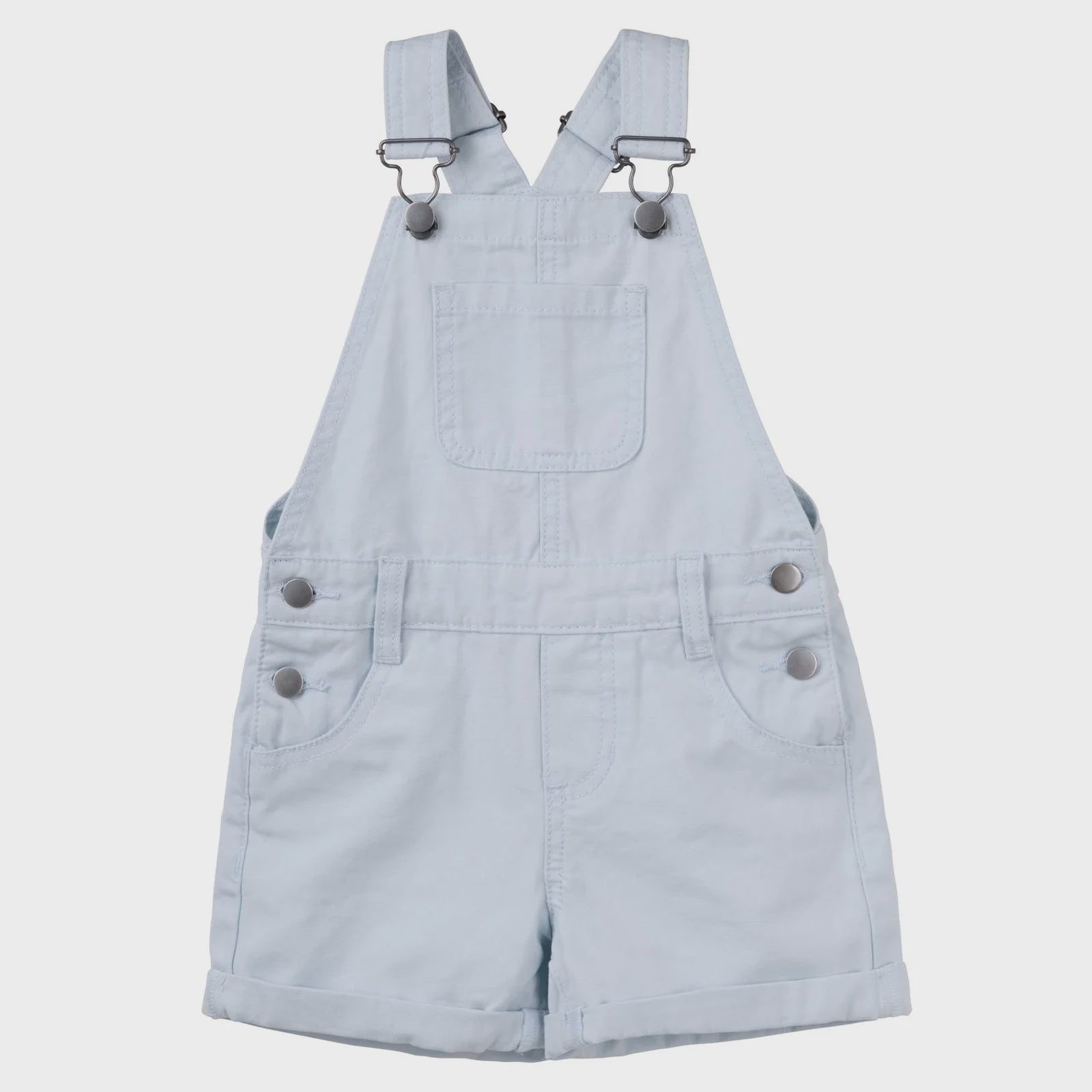 Designer Kidz | Playtime Overalls - Ice (Light) Blue