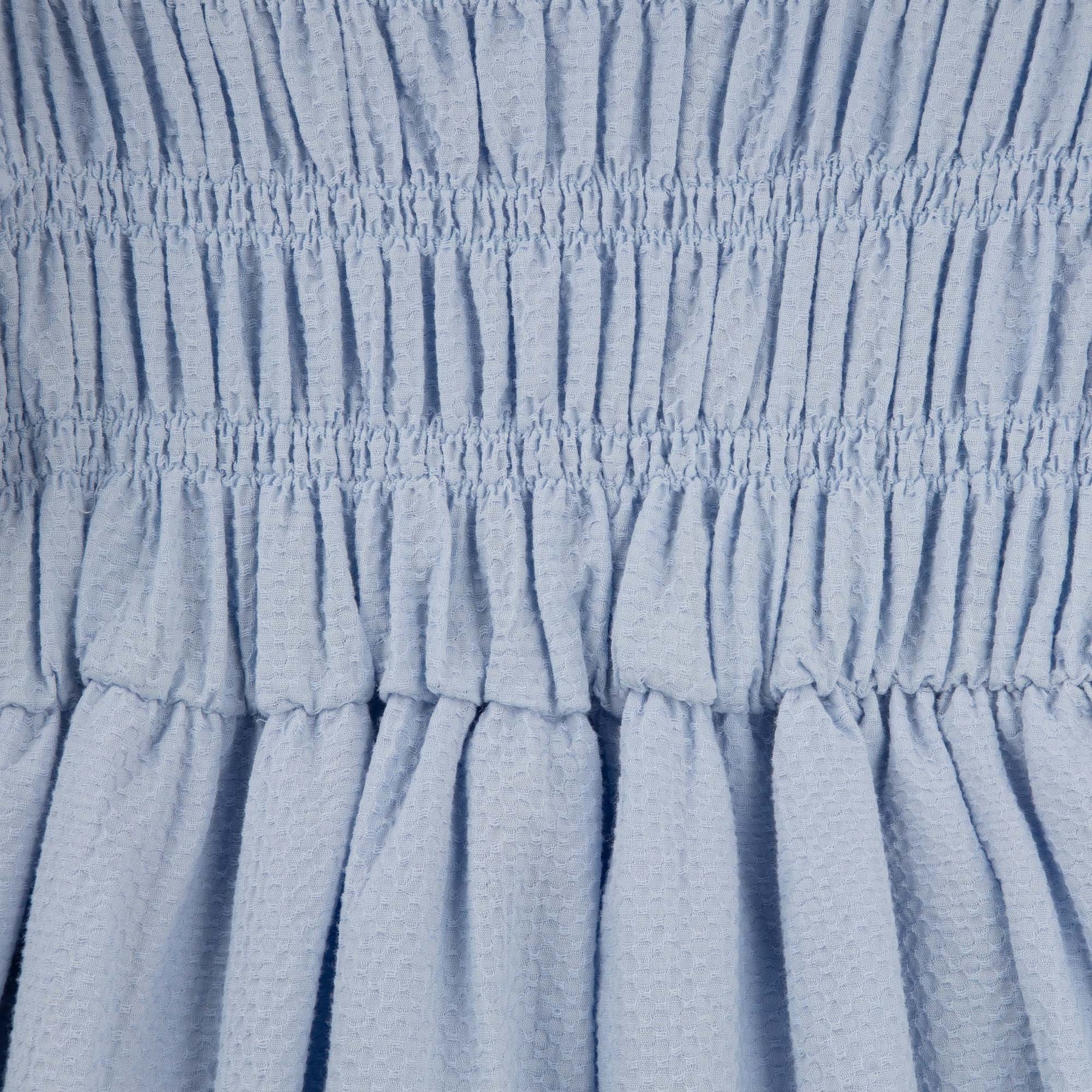 Designer Kidz | Sophie Tiered Ruffle Dress - Preiwinkle (Sky Blue)