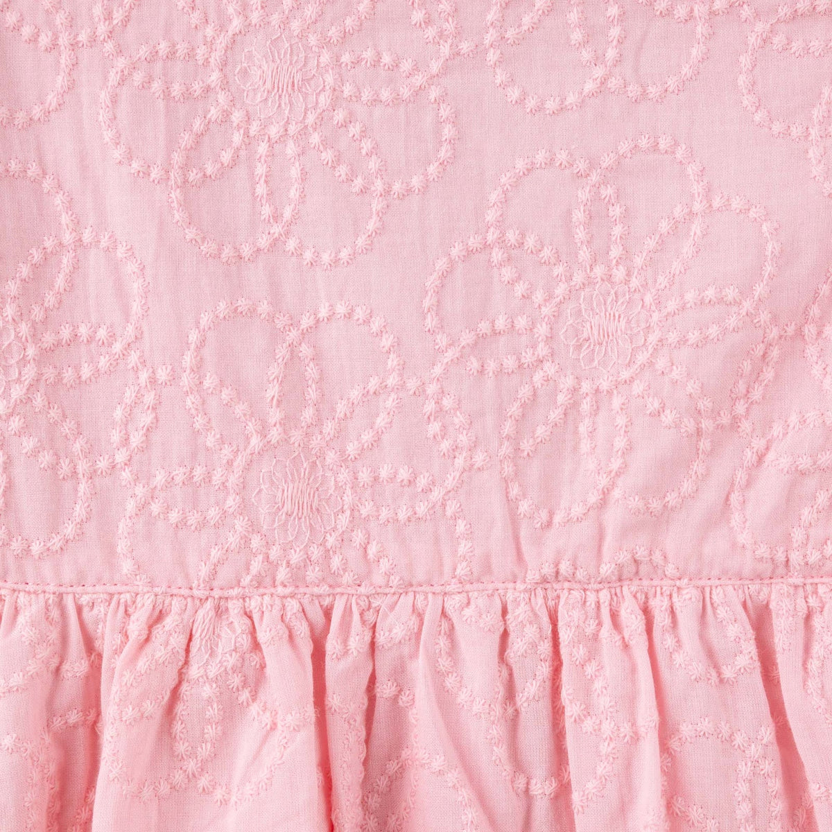 Designer Kidz | Fleur Broderie Dress - Pink