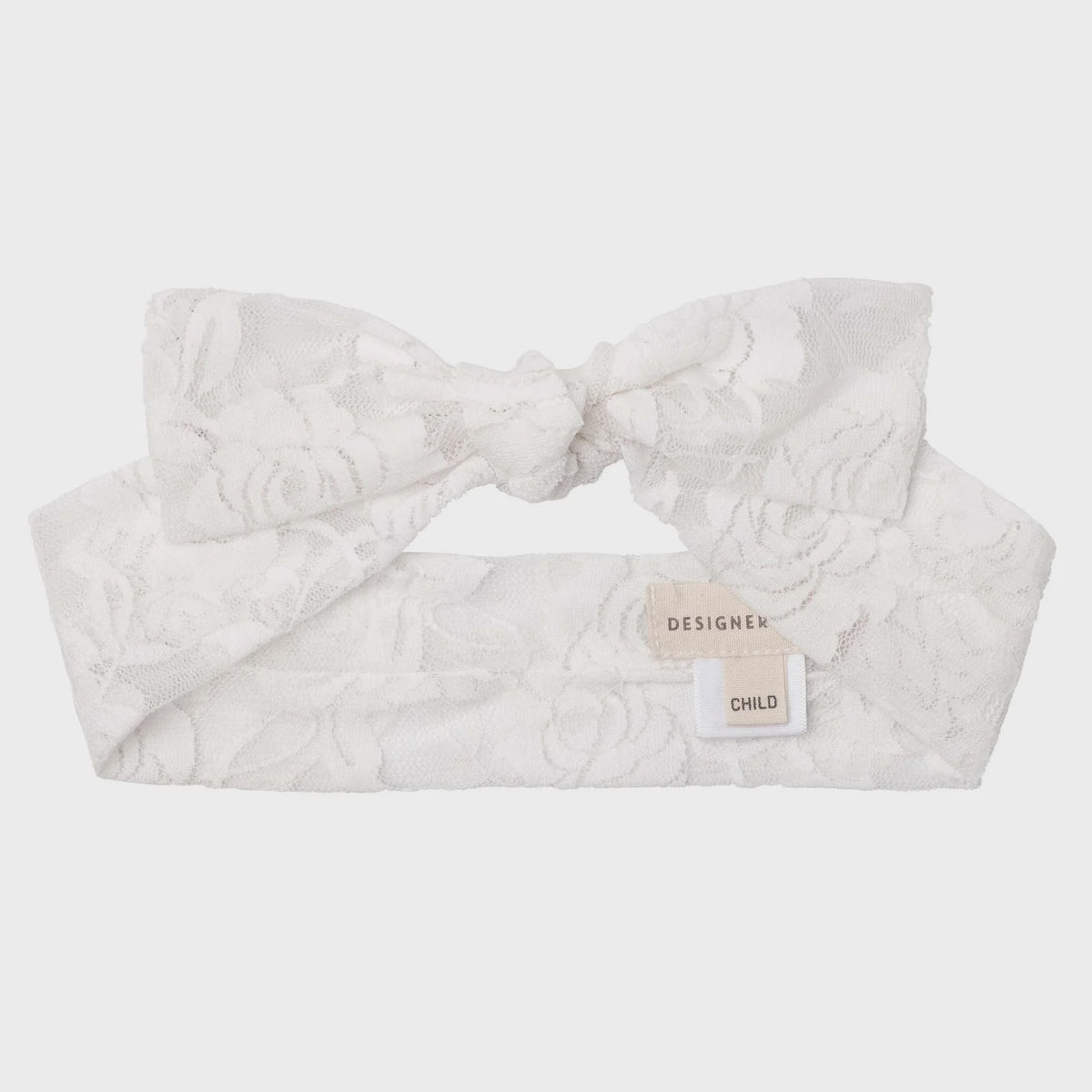 Designer Kidz | Candi Lace Headband - Ivory