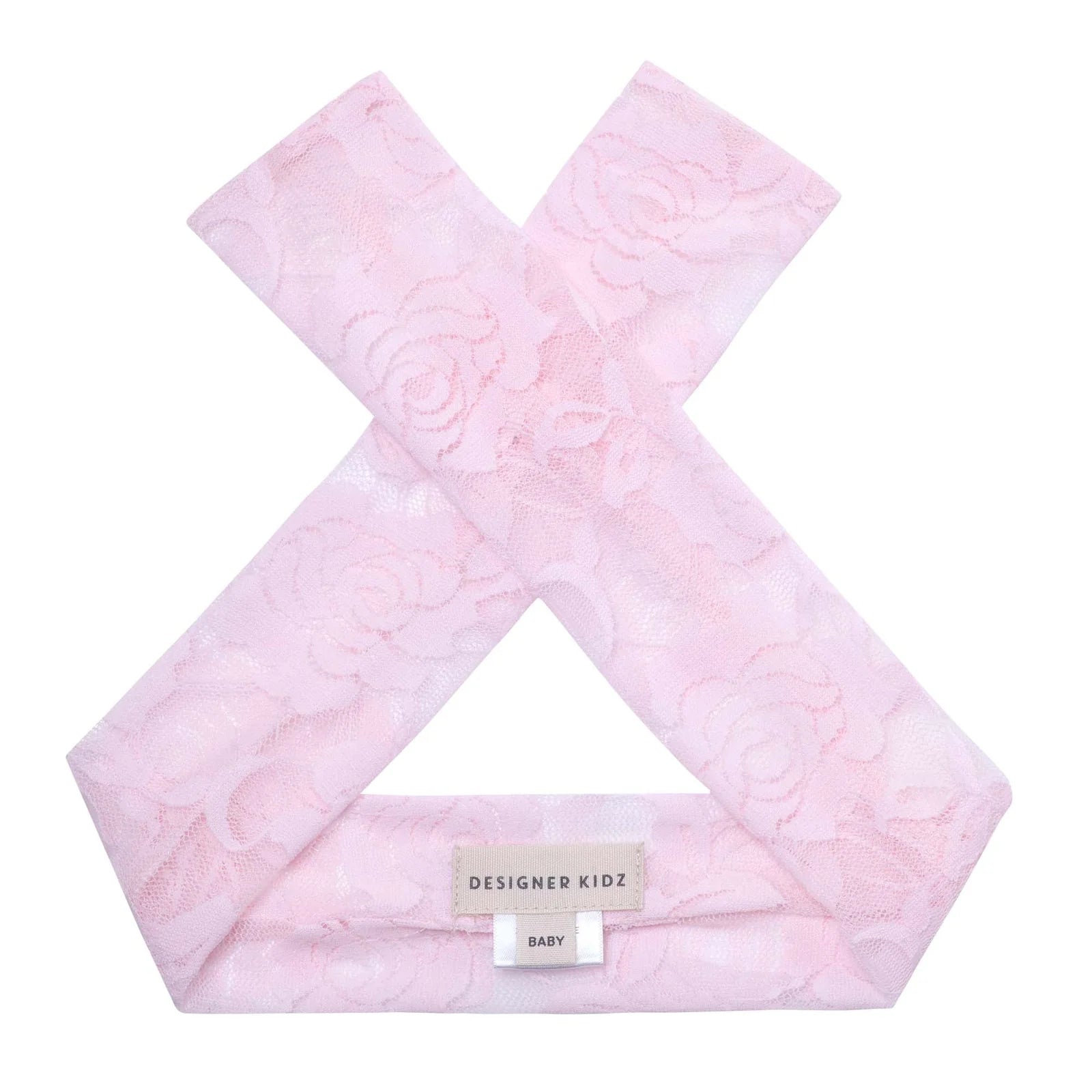 Designer Kidz | Candi Lace Headband - Pale Pink