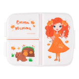 The top of Emma Memma Lunch box lid