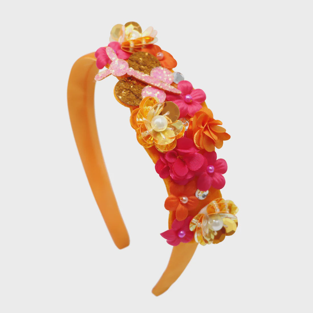 Emma Memma Headband Flower Sparkles