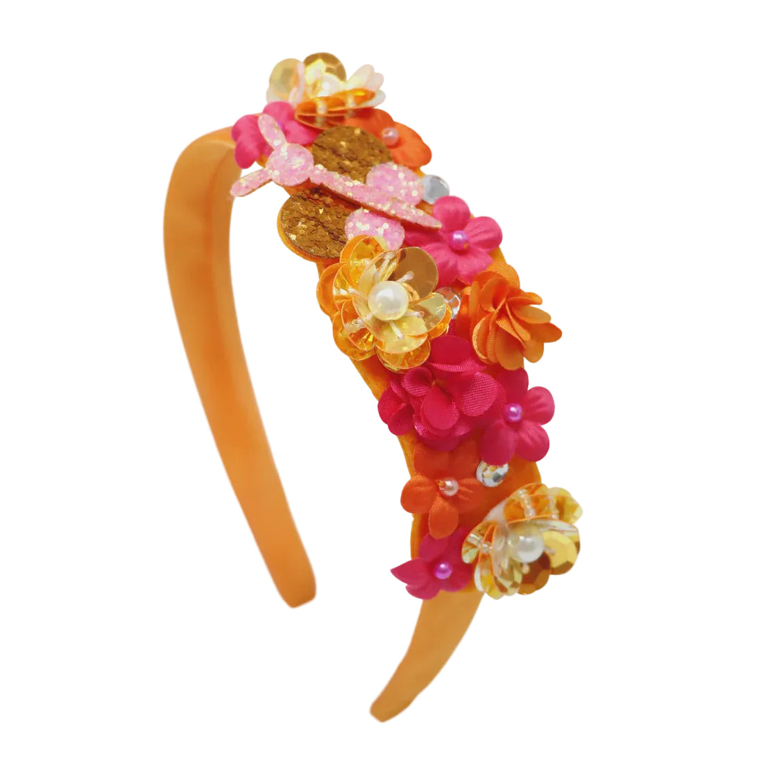 Emma Memma Headband Flower Sparkles