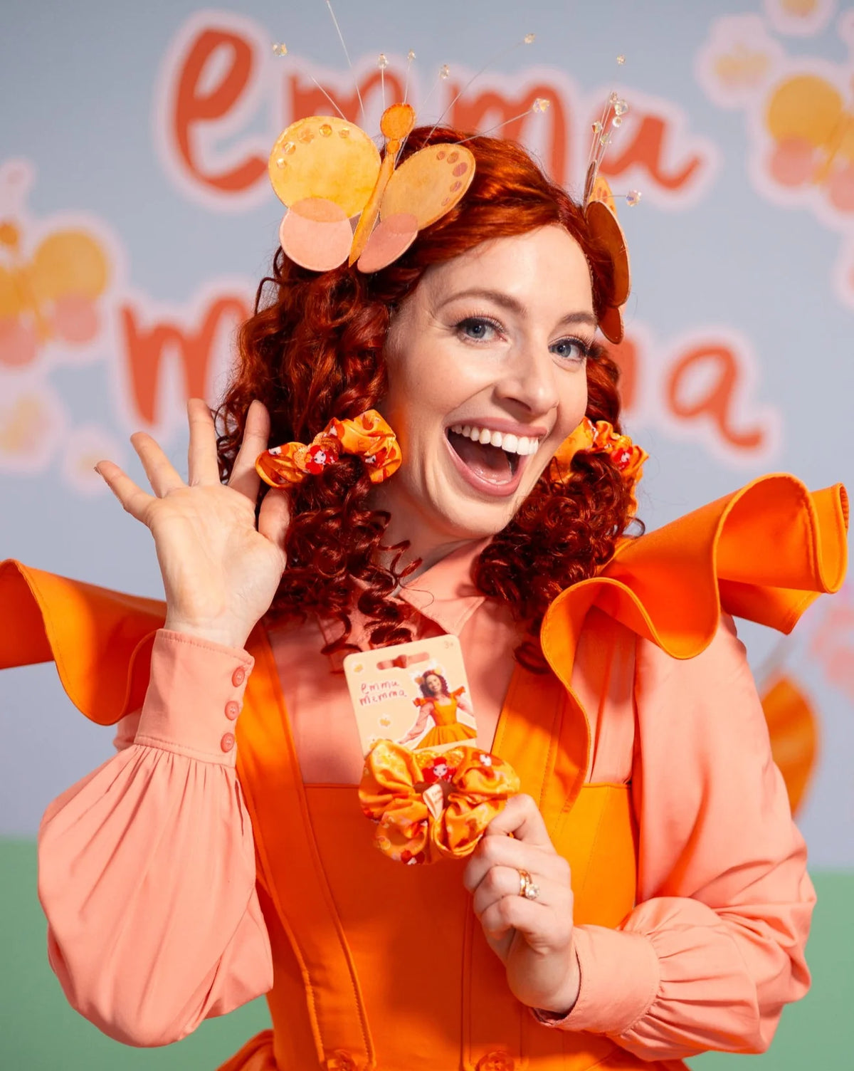 Emma Memma Scrunchie – Limited Edition Satin Kids Hair Accessory
