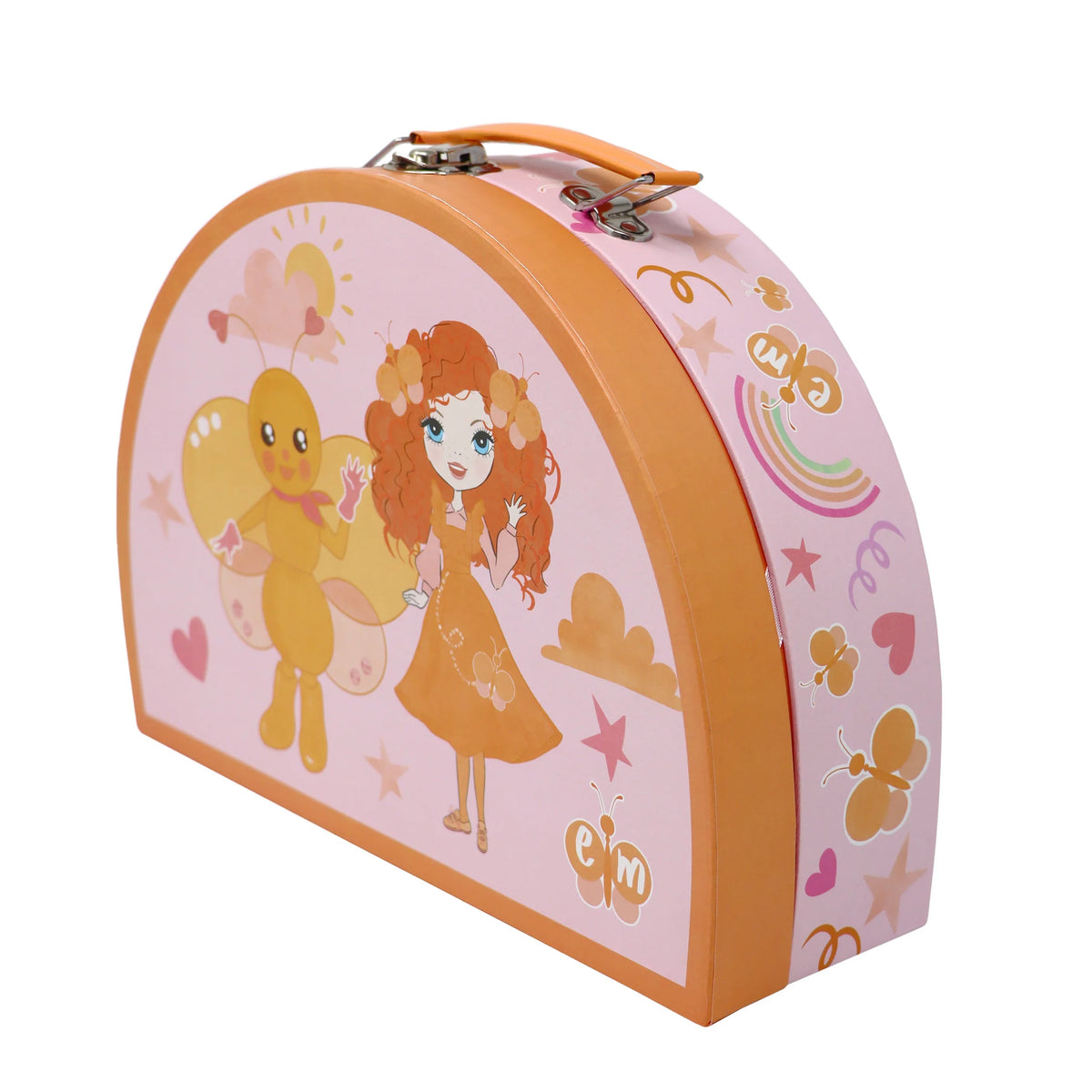 Emma Memma Tea Set with Carry Case – Kids Pretend Play Tea Party Set