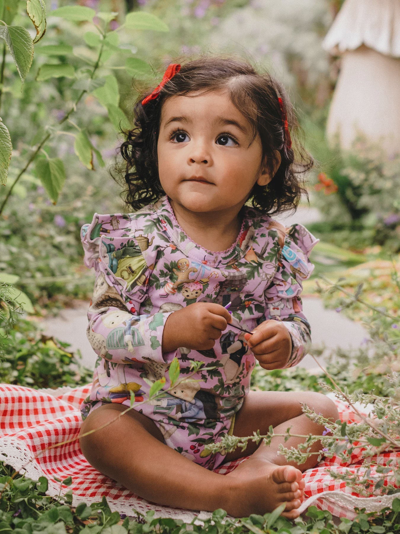 'Faraway Friends' Kindness Bodysuit - Lilac