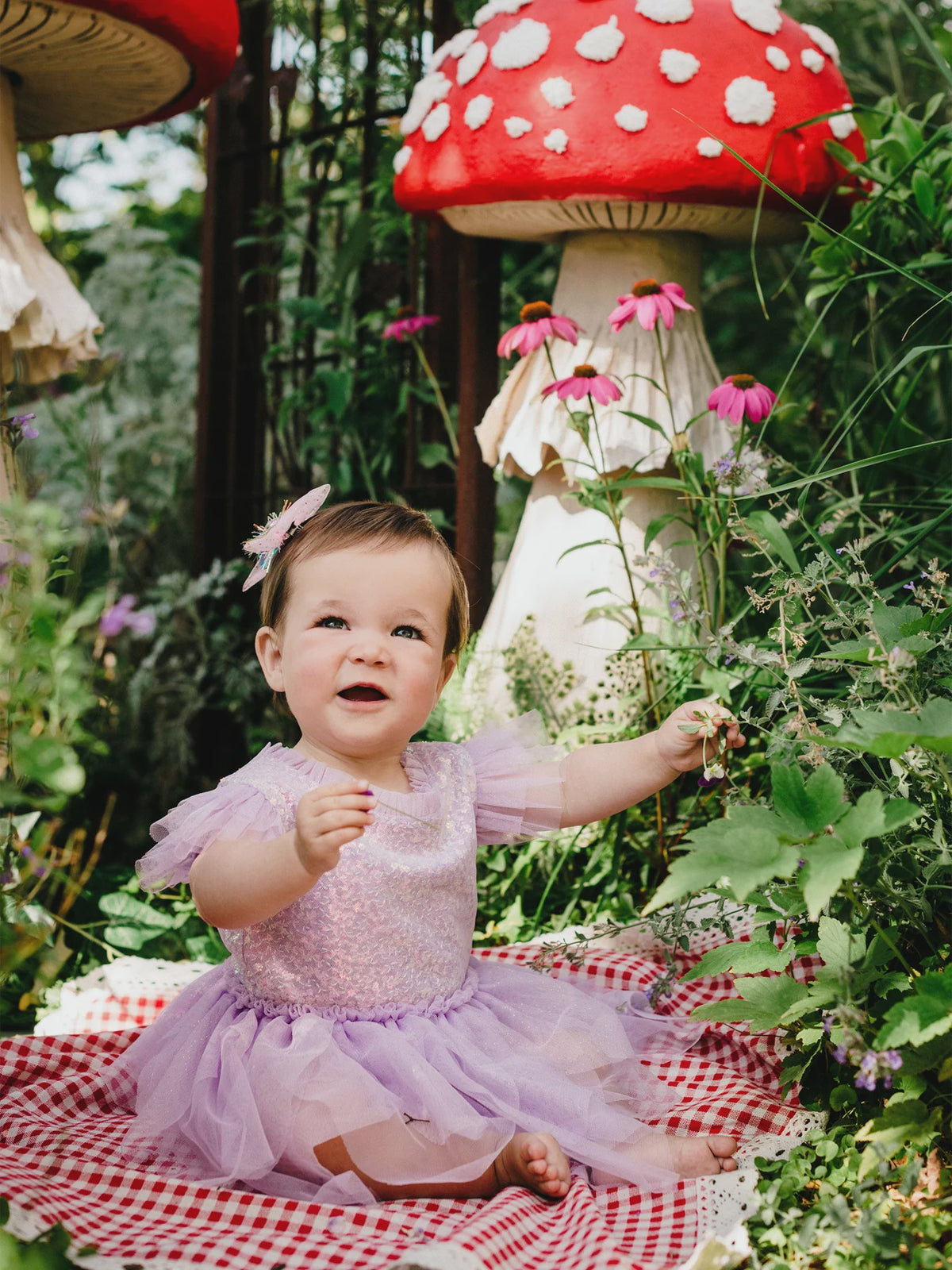 'The Magic Faraway Tree' Sequin Fairy Dress Baby - Lilac