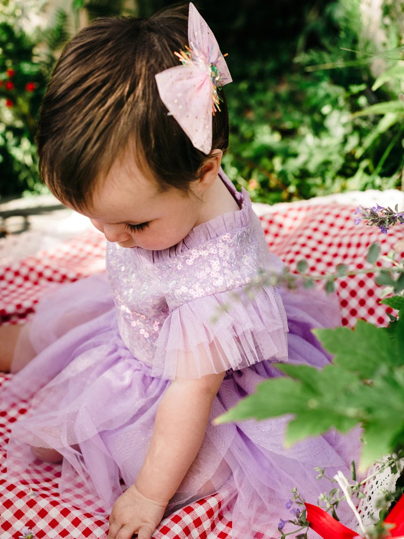 'The Magic Faraway Tree' Sequin Fairy Dress Baby - Lilac