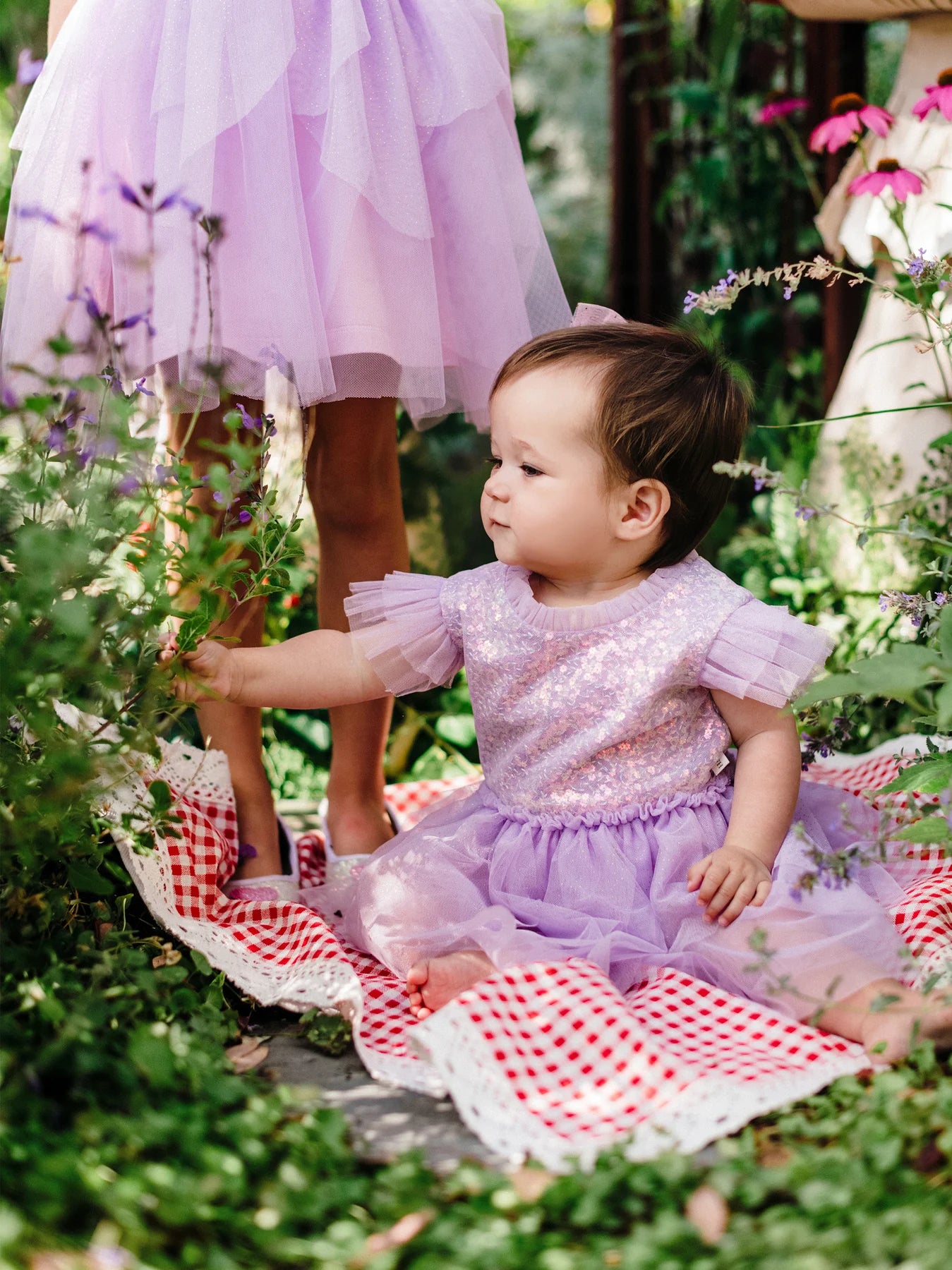 'The Magic Faraway Tree' Sequin Fairy Dress Baby - Lilac