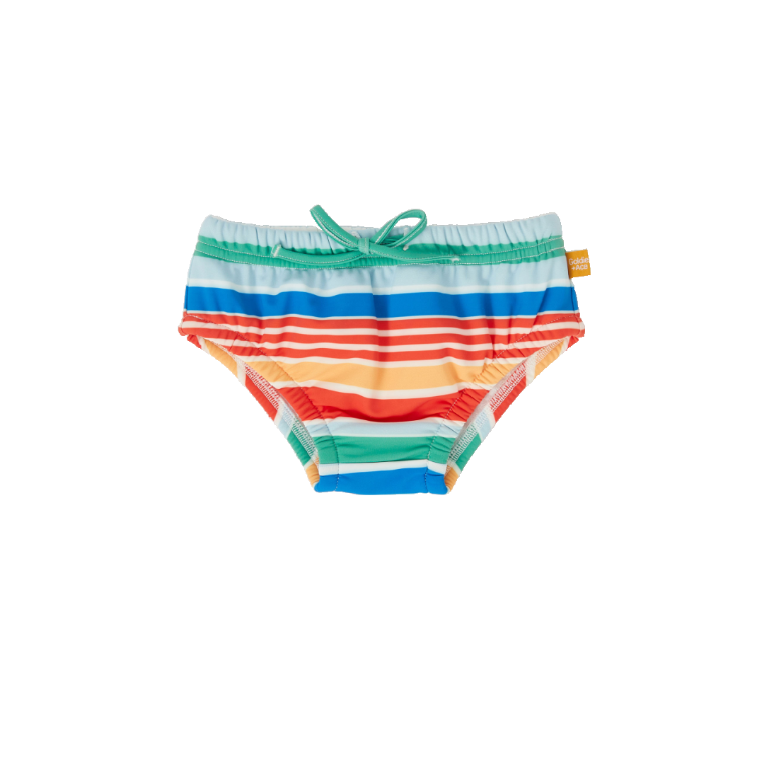 BOLD STRIPE SWIM NAPPY