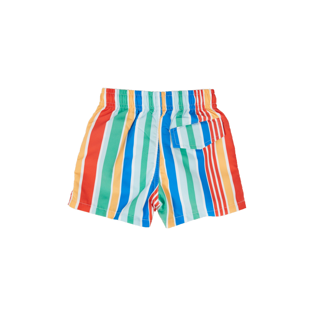 BOLD STRIPE BOARD SHORTS