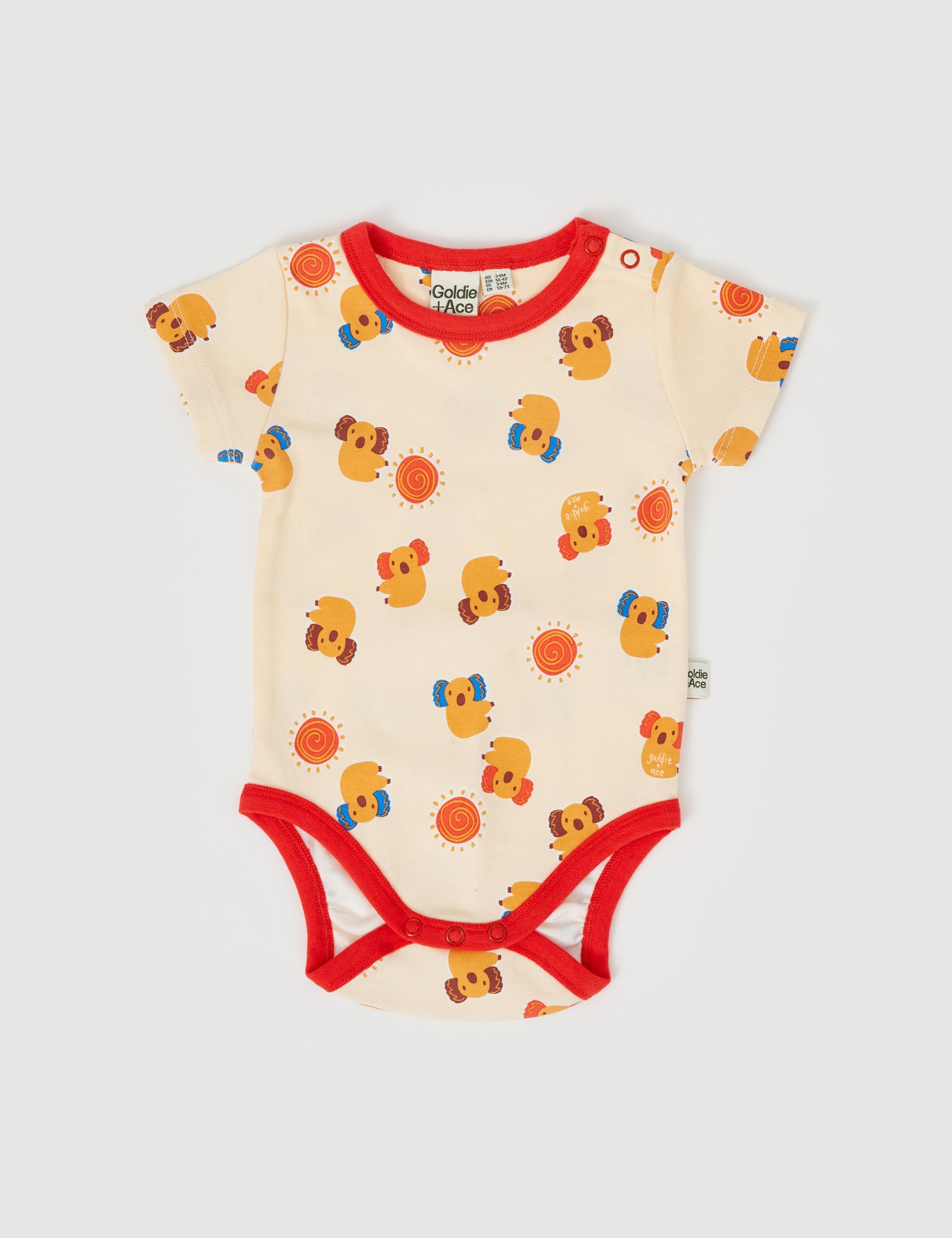 KLIP ON KOALA SHORT SLEEVE BODYSUIT