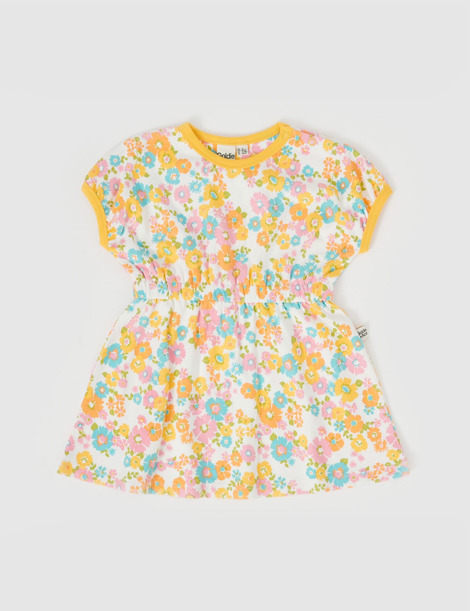 TAMMY T-SHIRT DRESS FLOWER CHILD