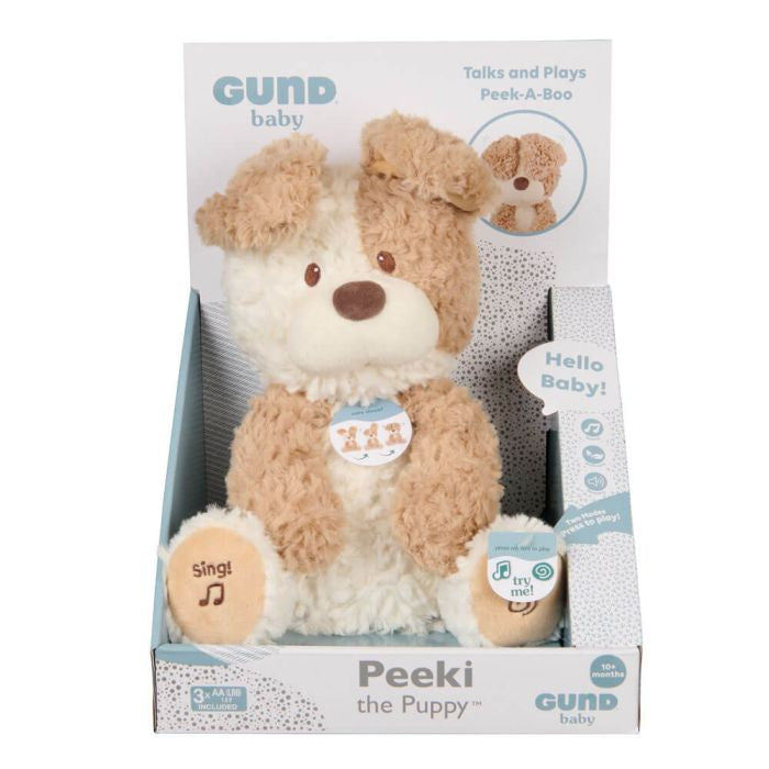 PEEKI THE PUPPY ANIMATED PLUSH TOY
