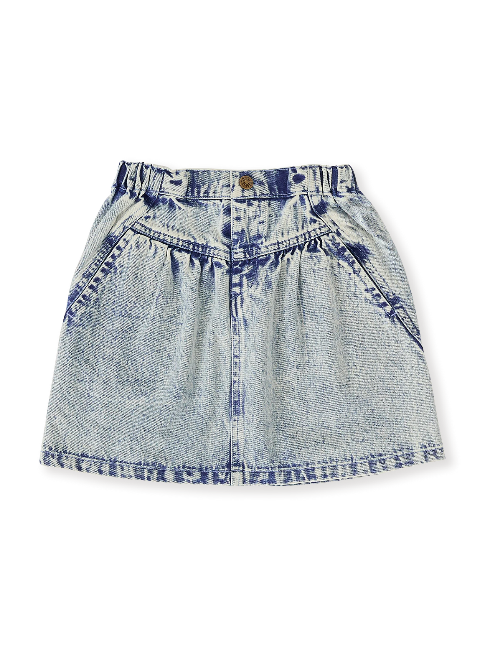 ESTA A-LINE DENIM SKIRT
