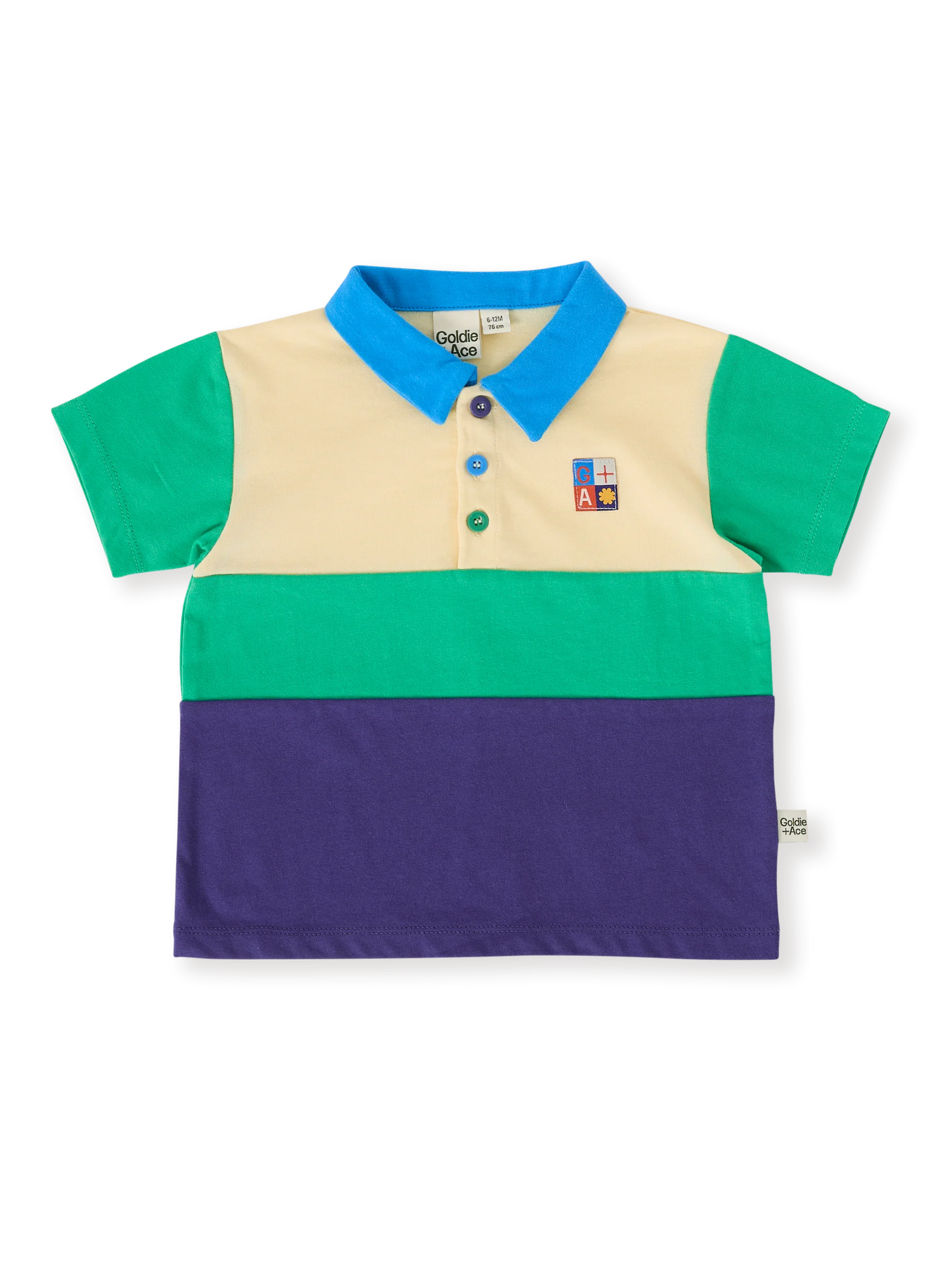 LEWIS COLOUR BLOCK POLO SHIRT