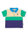 LEWIS COLOUR BLOCK POLO SHIRT
