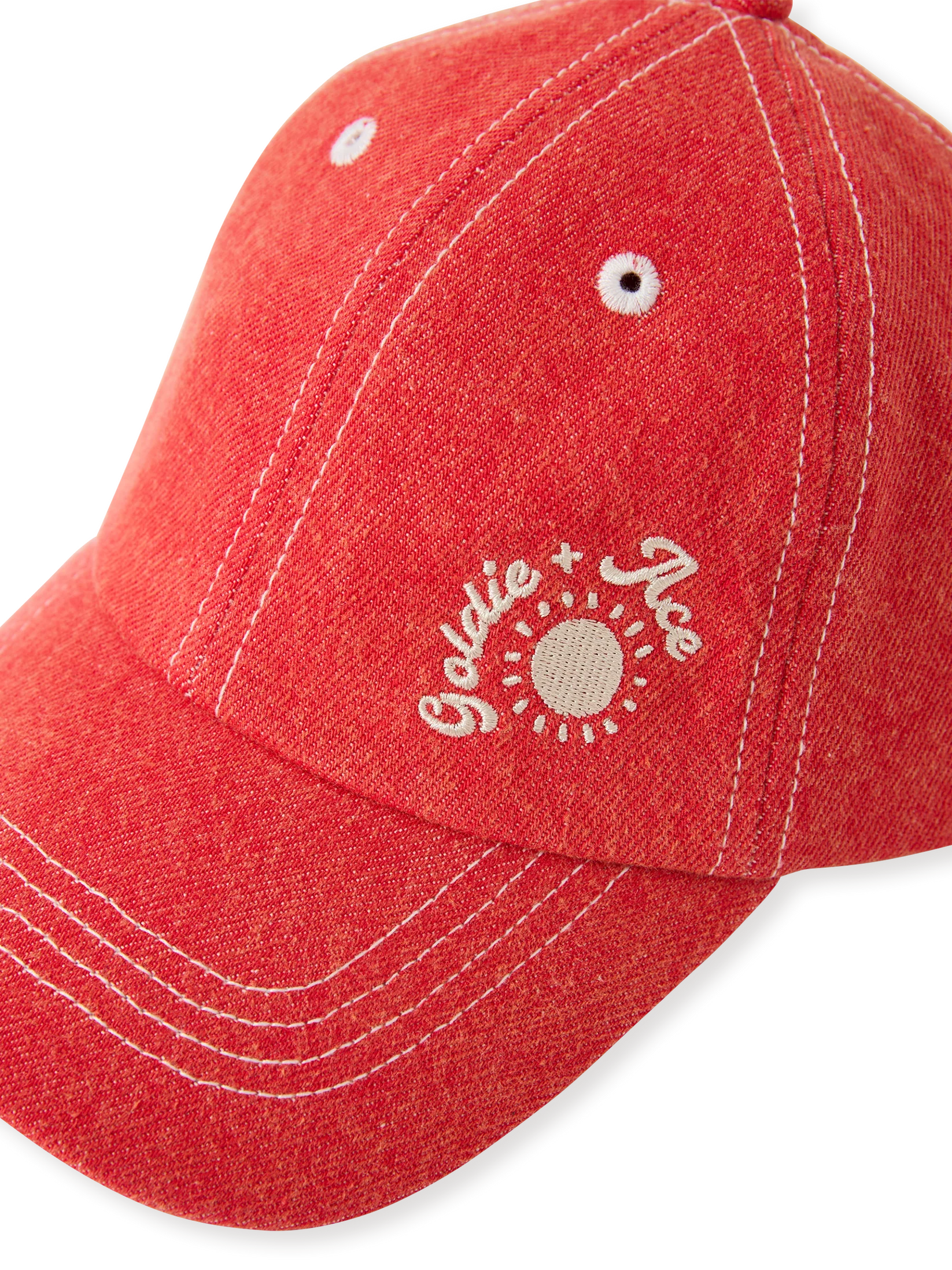 TATE EMBROIDERED DENIM CAP