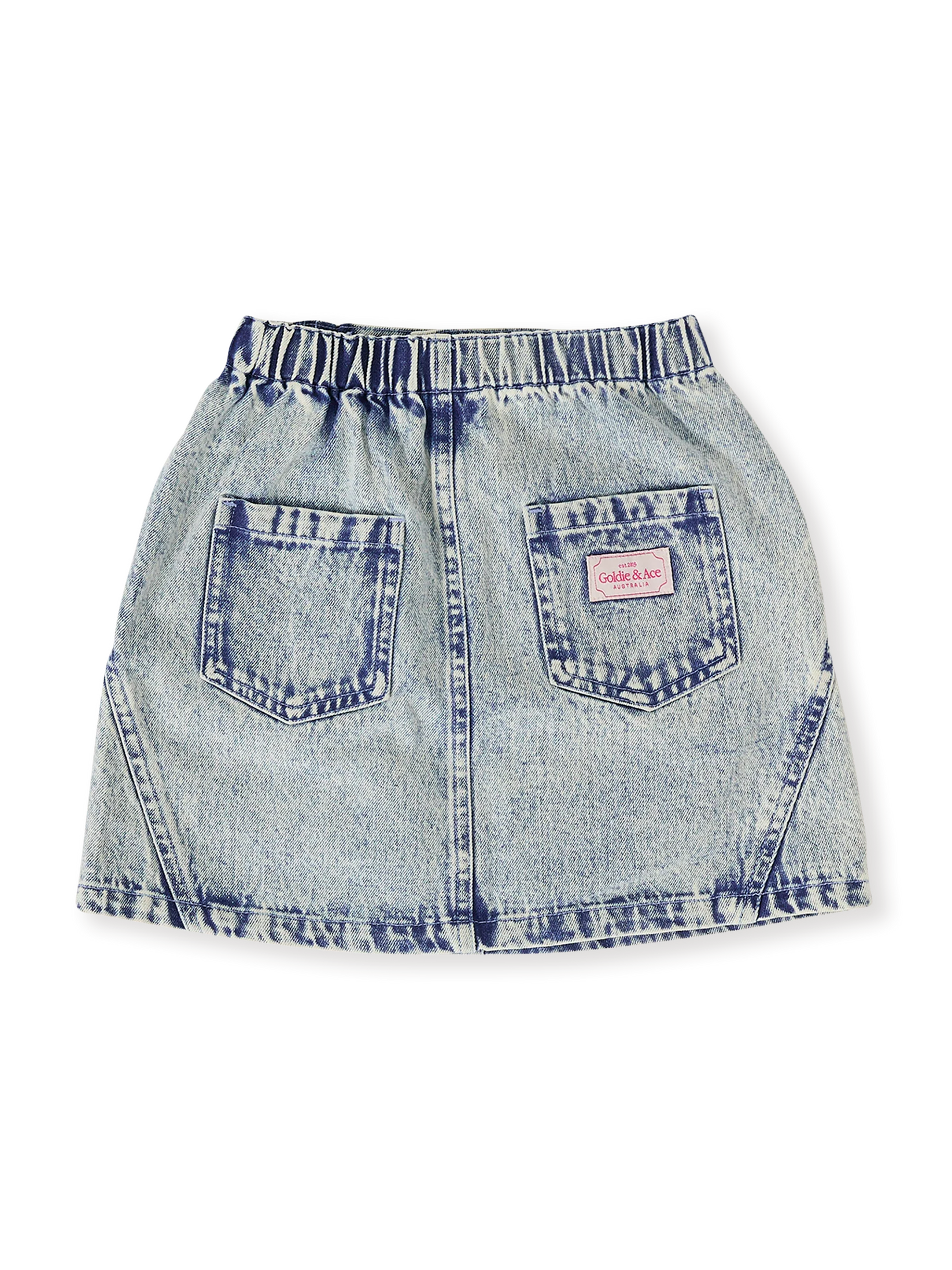ESTA A-LINE DENIM SKIRT